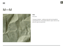 Tablet Screenshot of makematerial.com